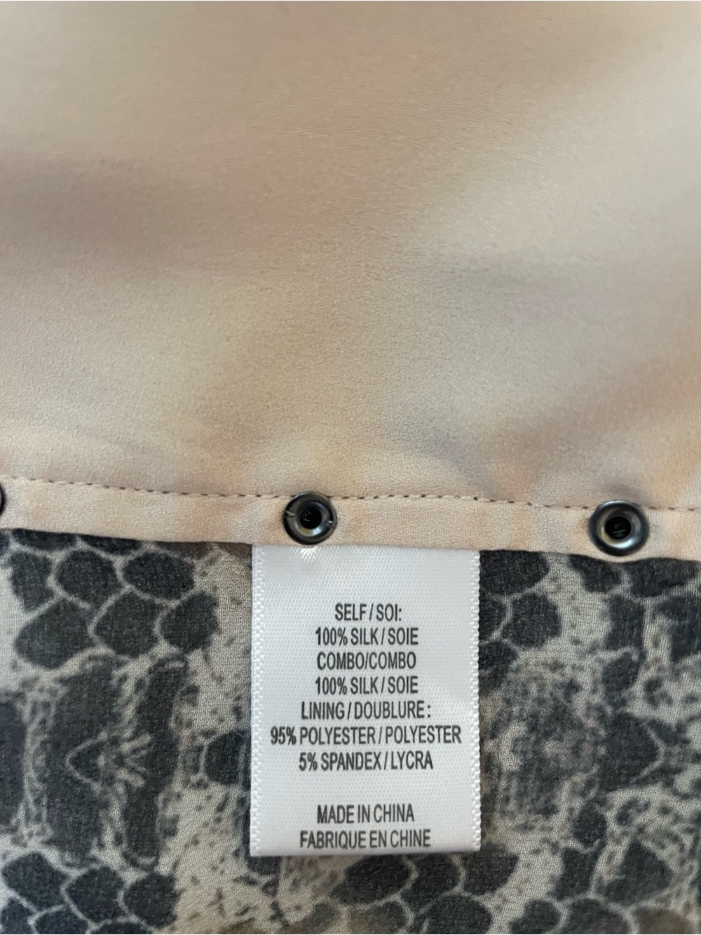 Haute Hippie Snake Print Blouse - Picture 7 of 14